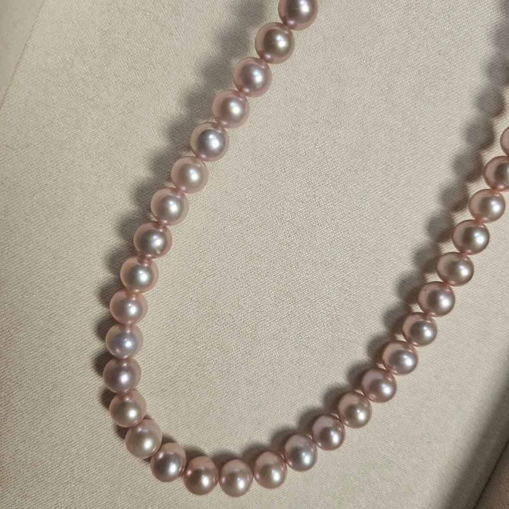 Lilac Glow Cultured Freshwater Pearl Choker