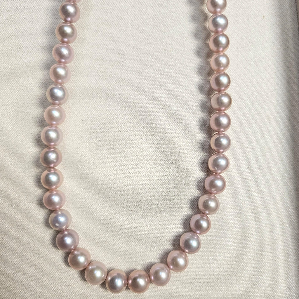 Lilac Glow Cultured Freshwater Pearl Choker