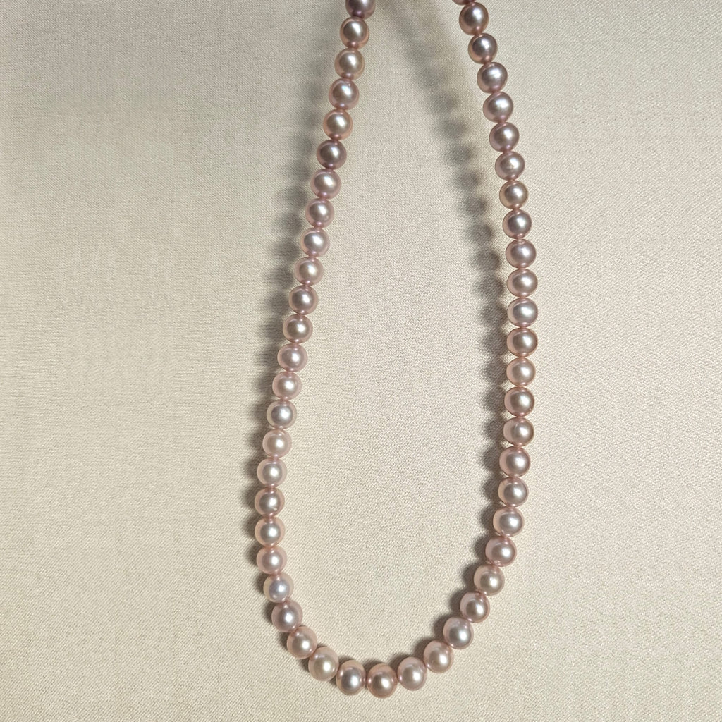Lilac Glow Cultured Freshwater Pearl Choker