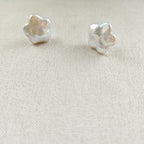 Starlight Glow · Baroque Star Freshwater Pearl Stud Earrings