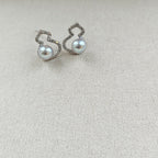 Fortune Gourd · Akoya Pearl Drop Earrings