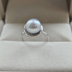 Luminous Halo Shintama Akoya Pearl Ring