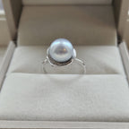 Luminous Halo Shintama Akoya Pearl Ring