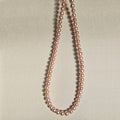 Apricot Blush  Cultured Freshwater Pearl Necklace