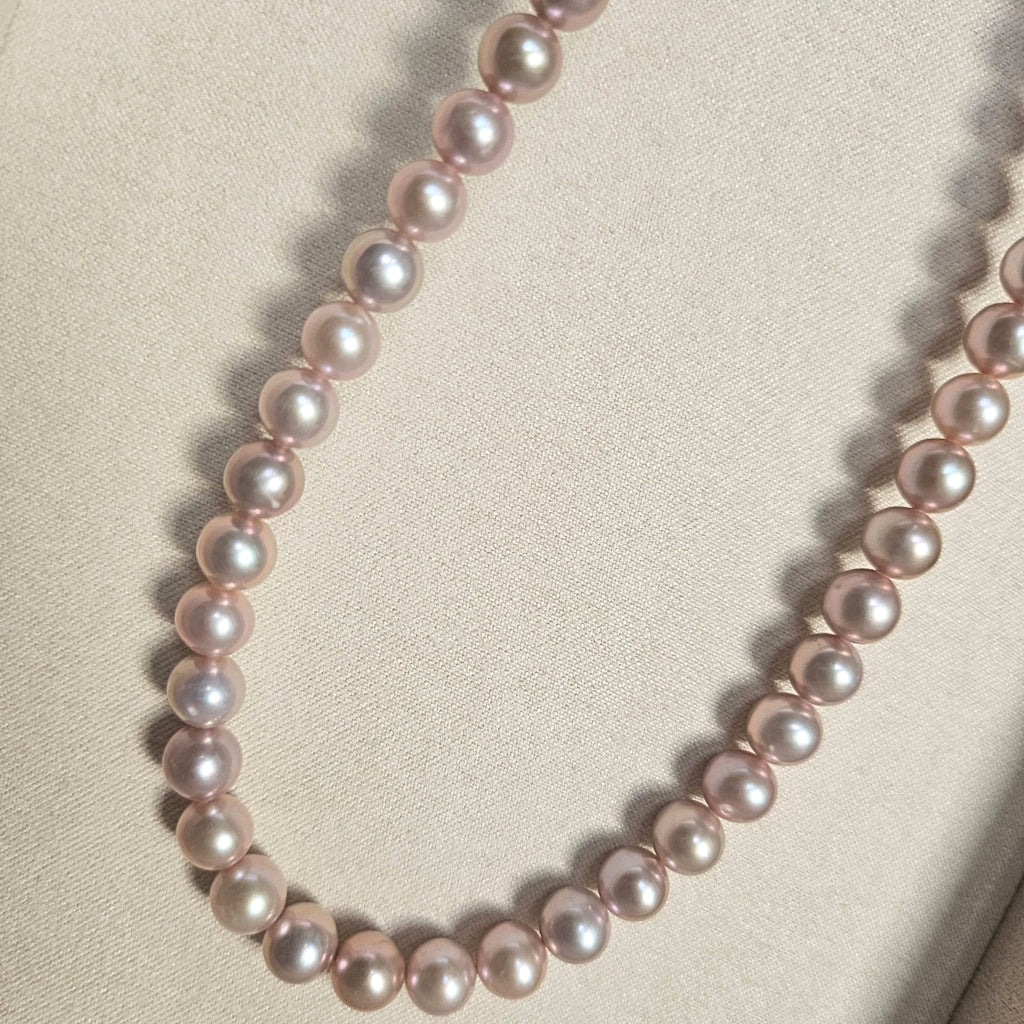 Lilac Glow Cultured Freshwater Pearl Choker