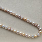 Rainbow Candy Mix Pearl Necklace - Limted Edition