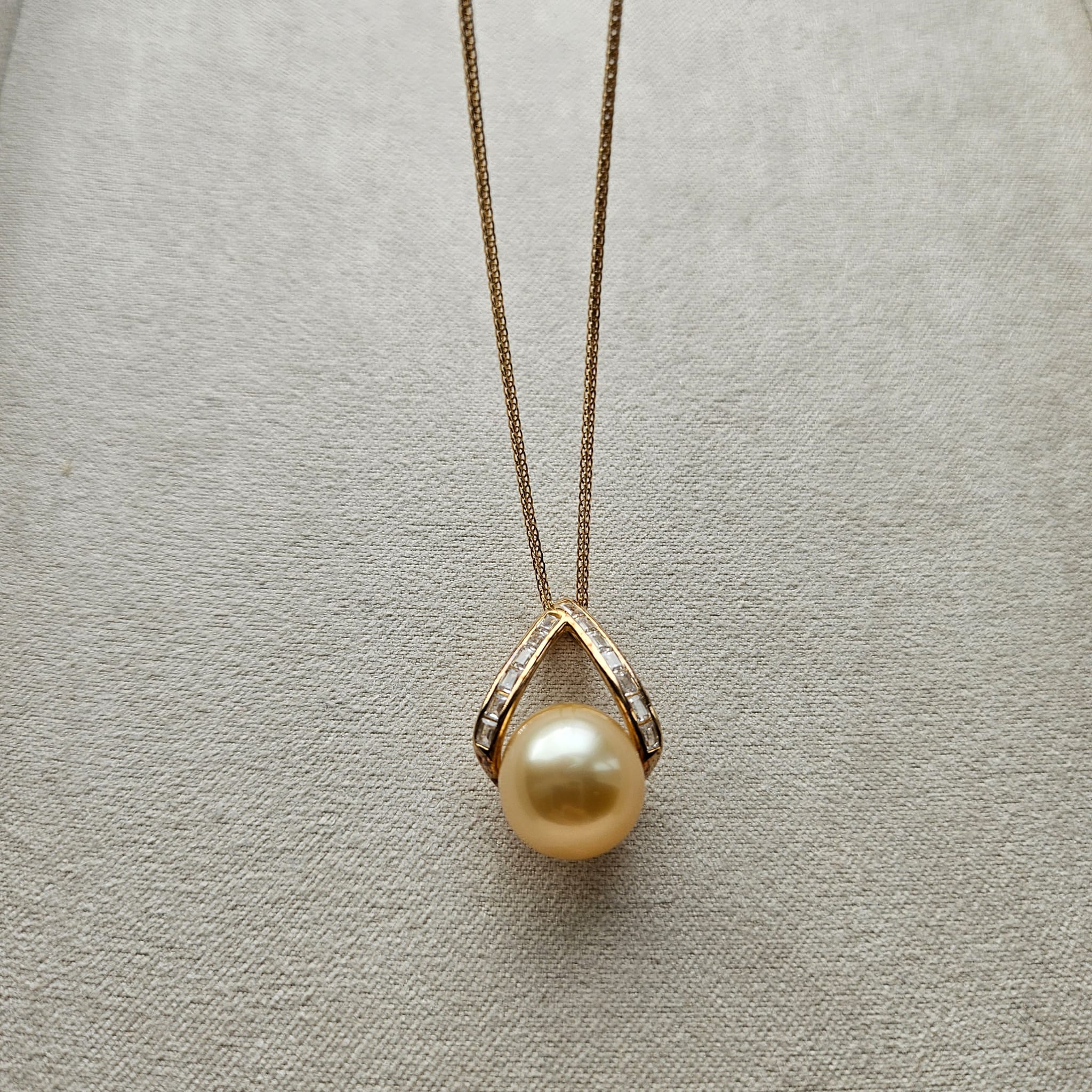 Whisper of Golden Light Necklace