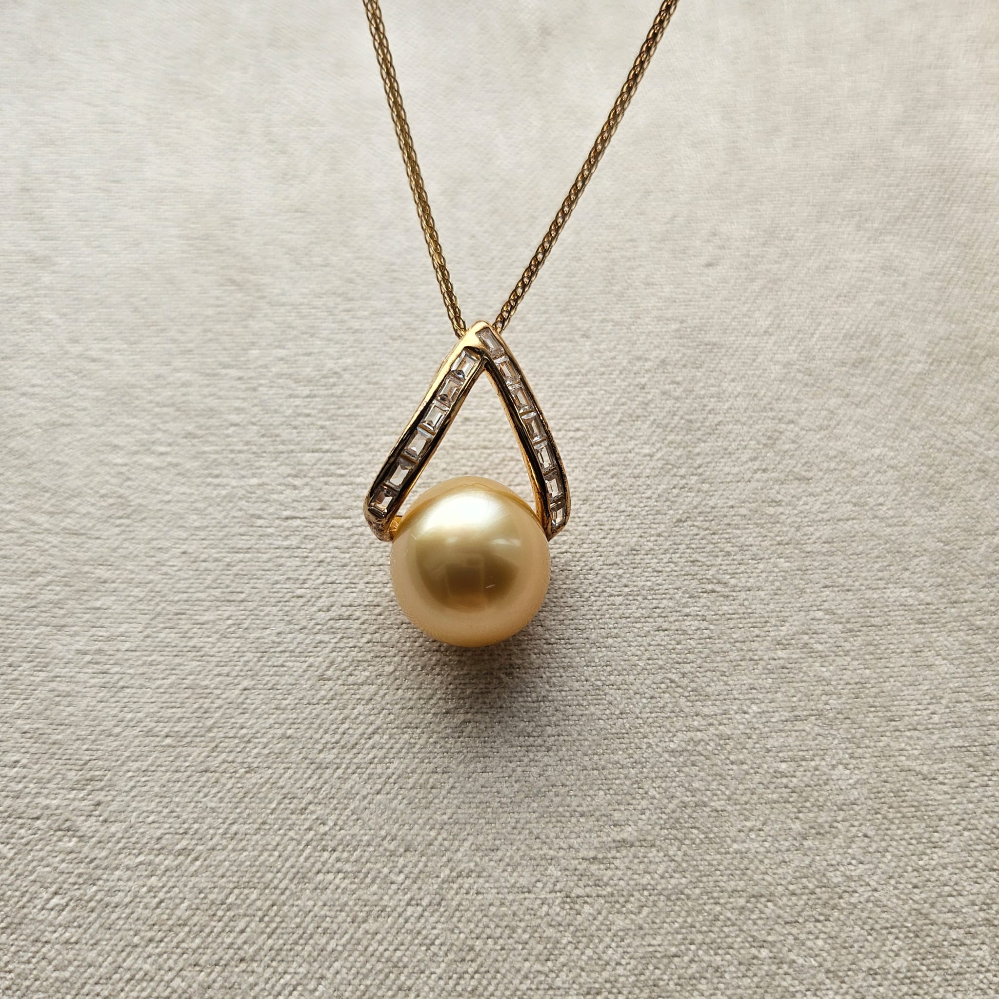 Whisper of Golden Light Necklace