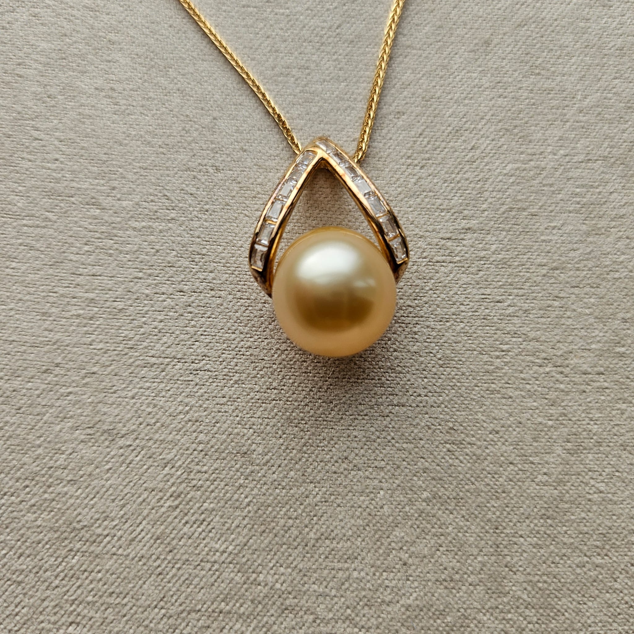 Whisper of Golden Light Necklace