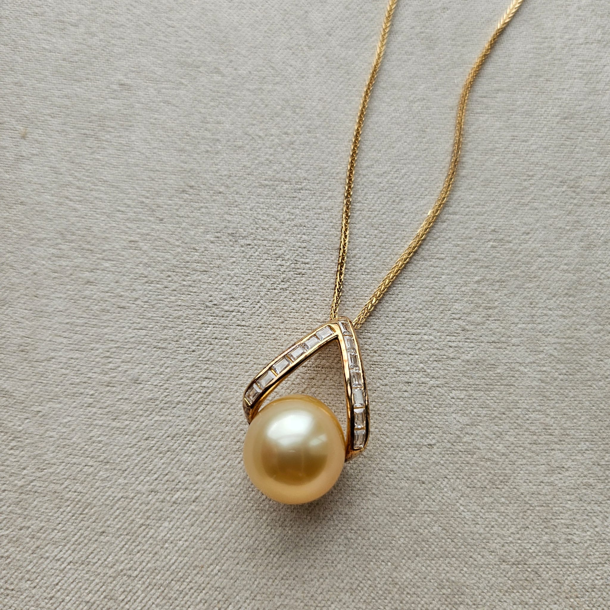 Whisper of Golden Light Necklace