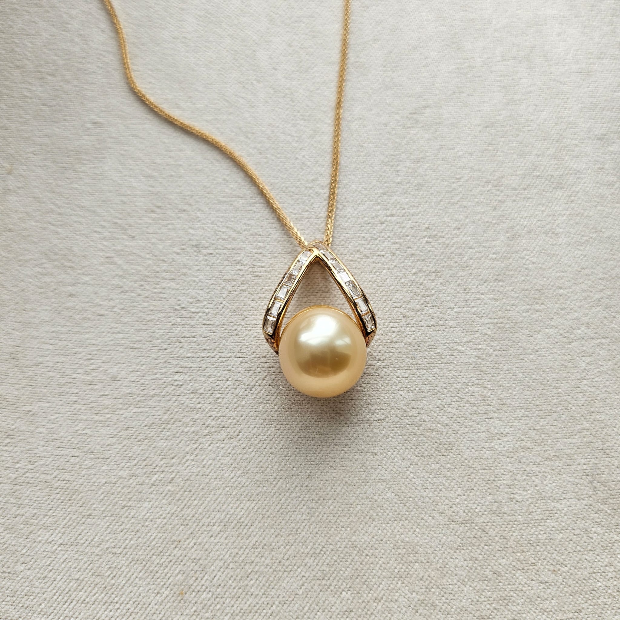 Whisper of Golden Light Necklace