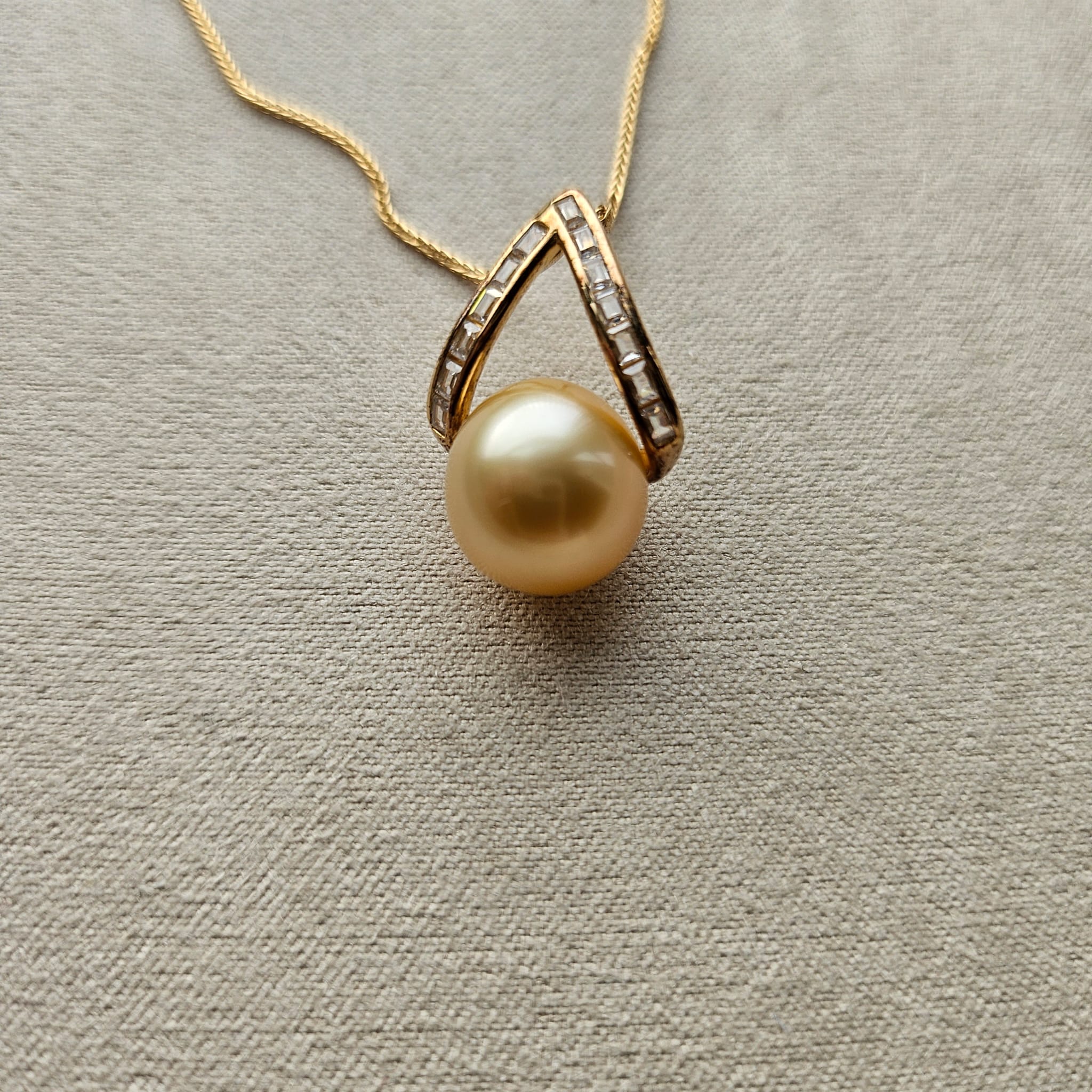 Whisper of Golden Light Necklace