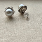 Halo Akoya Pearl Studs