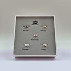 Week of Mini Pearls · 4–4.5mm Freshwater Button Stud Earring Gift Set