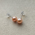 Poetic Haze · 6mm Cultured Freshwater Pearl Studs (3 Colors)