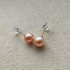 Poetic Haze · 6mm Cultured Freshwater Pearl Studs (3 Colors)